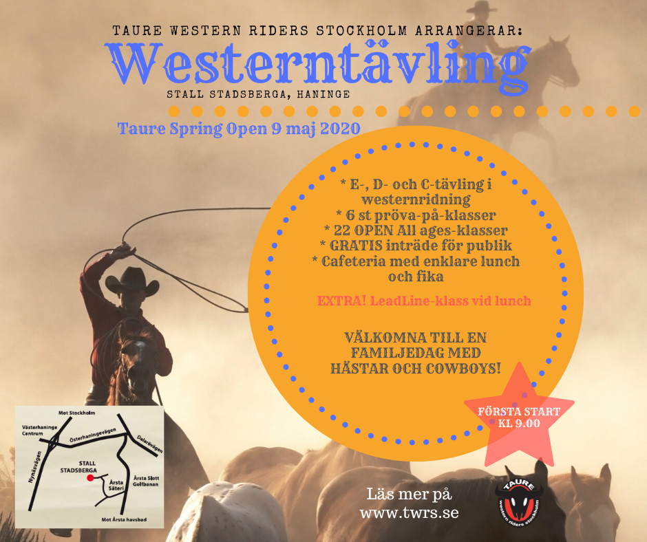 INSTÄLLT - Taure Spring Open 2020