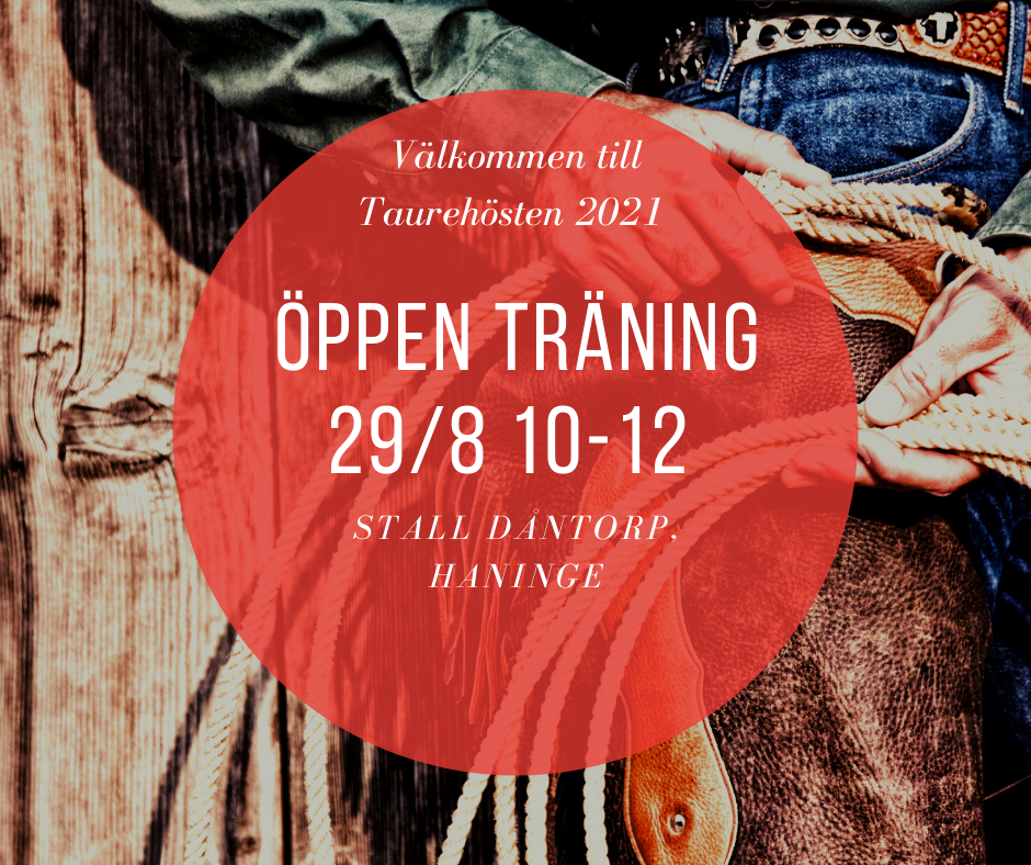 Öppen träning - TUFFARE TAURING